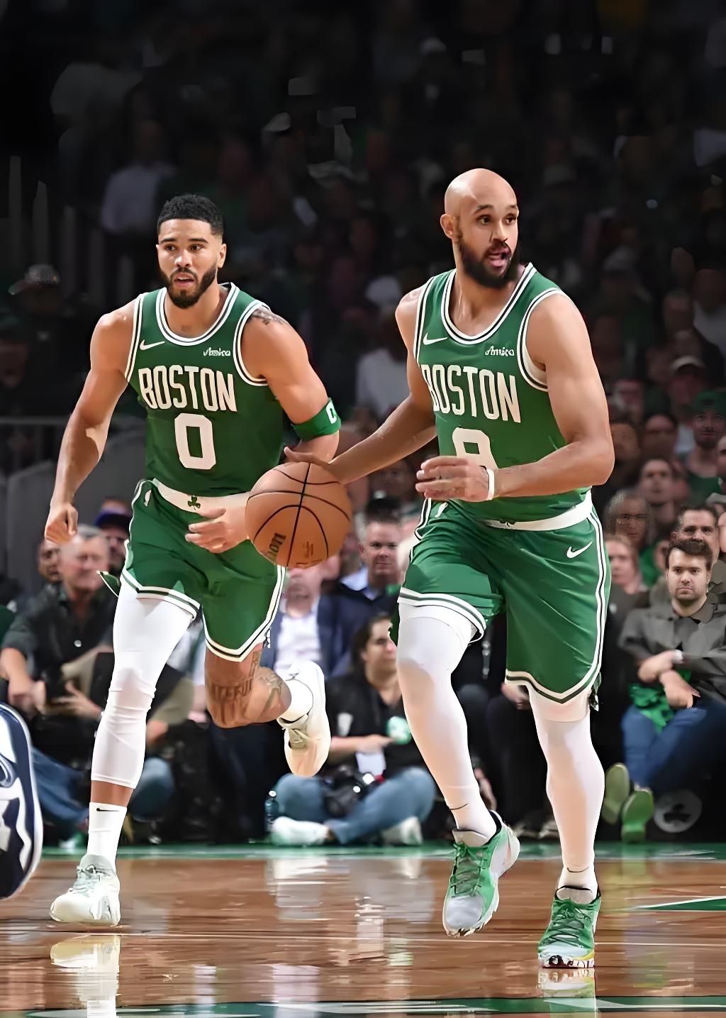 凯尔特人B队鏖战德国男篮，布克完成帽子戏法