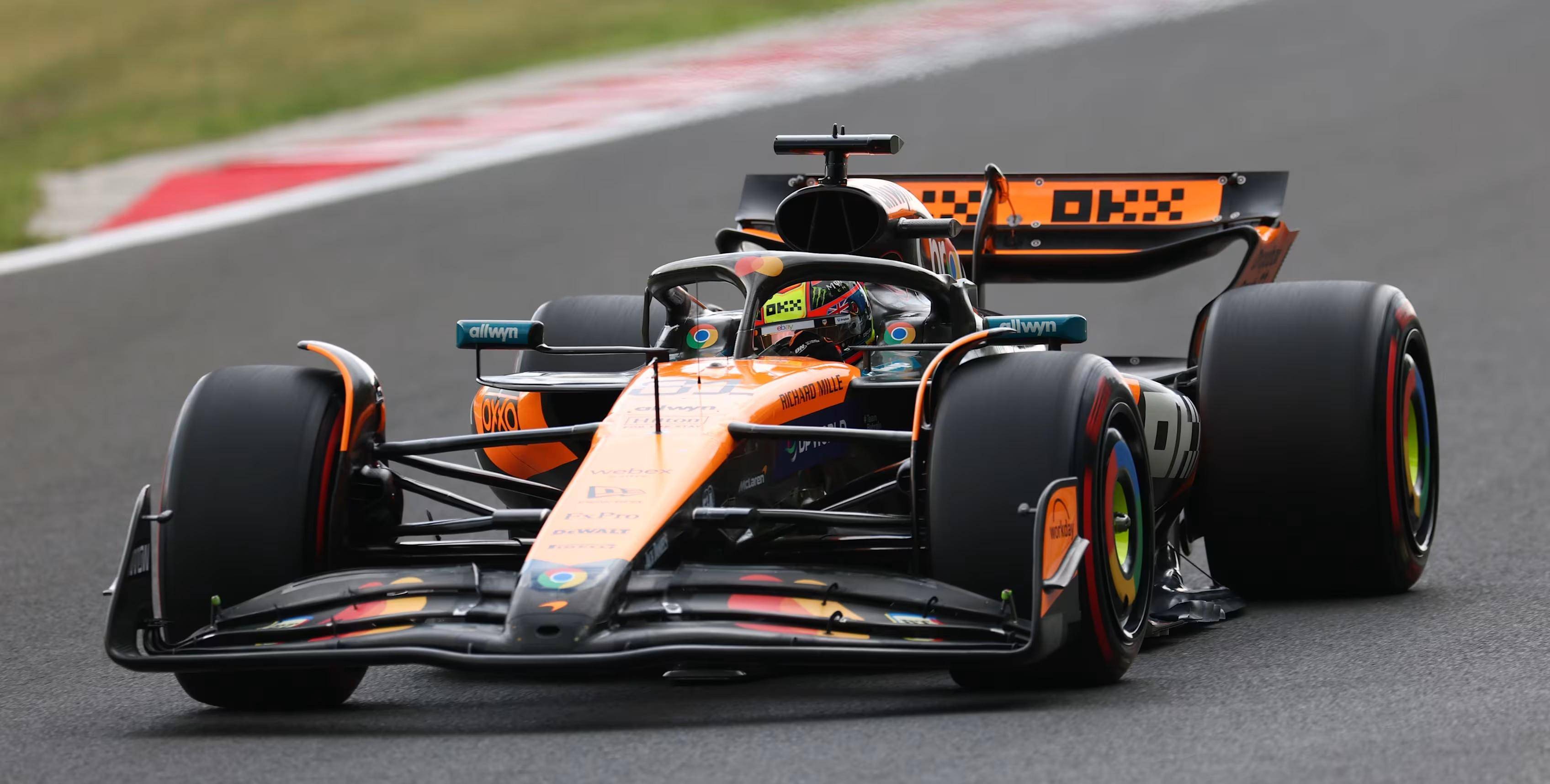 迈凯伦绝杀红牛二队,皮亚斯特里刷新纪录 迈凯伦绝杀红牛二队,皮亚斯特里刷新纪录